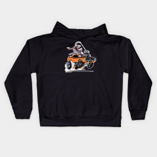 FISHTAILIN 1970 HEMI 'cuda vitamin C AAR Kids Hoodie